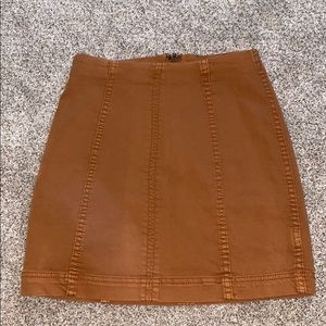 Free people mini pencil skirt